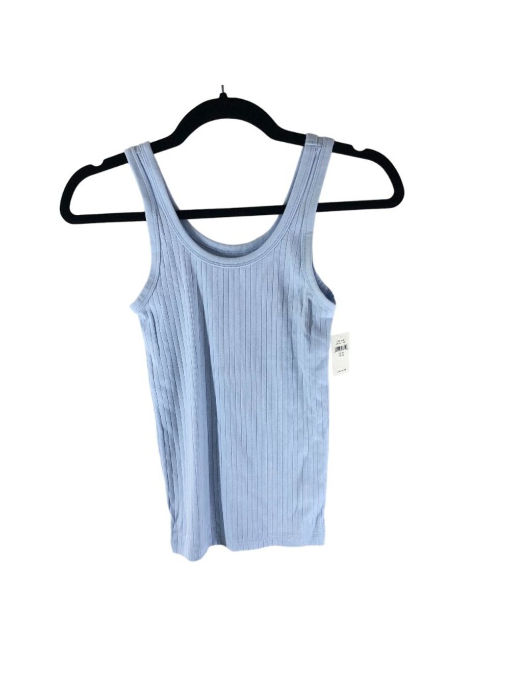 Aerie No BS Tank Top Light Blue Ribbed XS